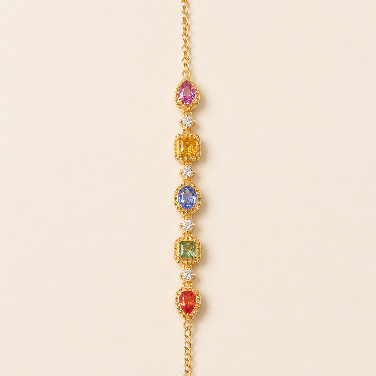 Chromatic Sapphire Bracelet